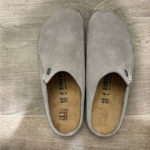 Birkenstocks, Size 40, Gray